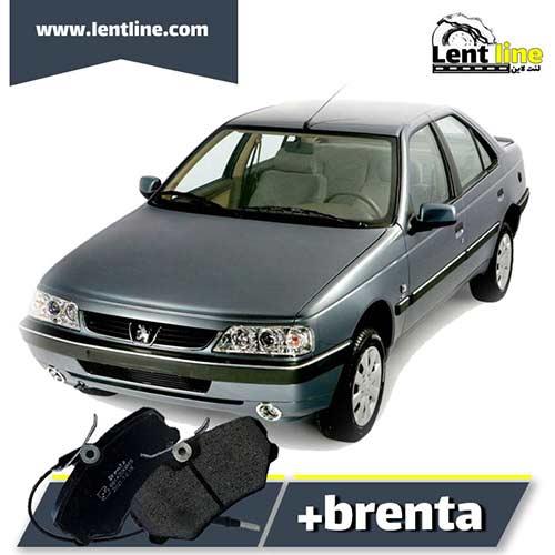 لنت جلو پژو 405 برند brenta